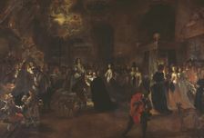 Queen Hedvig Eleonora's wedding night. Creator: Unknown