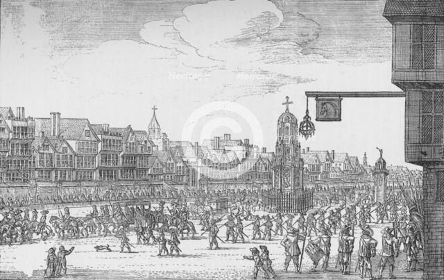 Queen Henrietta Maria's Entry into London, 1625 (1903). Artist: Unknown.