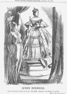 Queen Hermione 1865 Artist: John Tenniel