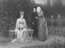 Queen Isabella and her ladies c1870. Artist: Thomas Sherratt
