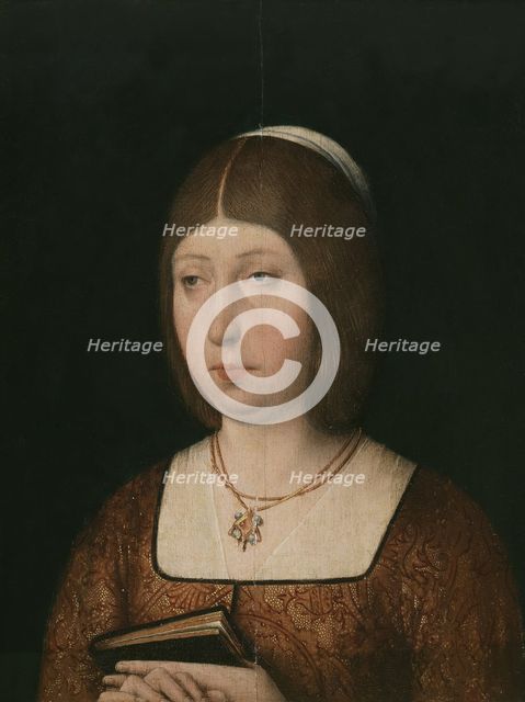 Queen Isabella I of Castile, c. 1490. Artist: Anonymous  
