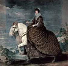 Queen Isabella of Bourbon 1629-1635. Artist: Diego Velasquez