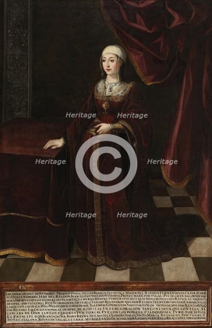 Queen Isabella the Catholic, 17th century. Creator: Unknown.