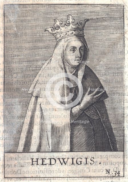 Queen Jadwiga of Poland. Artist: Anonymous  