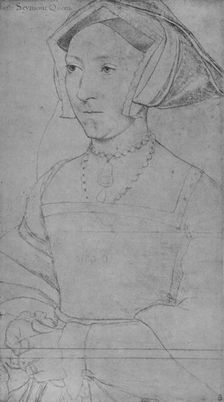 Queen Jane Seymour c1536-1537 (1945). Artist: Hans Holbein the Younger