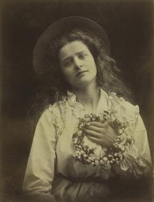 Queen of the May, 1875. Creator: Julia Margaret Cameron (British, 1815-1879)
