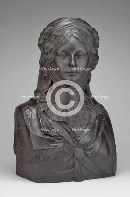 Queen Louise of Prussia, modeled 1799, cast 1819/21. Creator: Johann Gottfried Schadow.