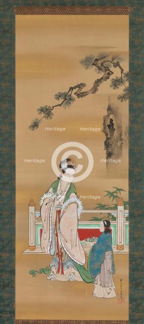 Queen Mother of the West, first half of the 19th century. Creator: Kano Osanobu.