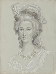Queen Marie Antoinette, undated. (c1900s) Creator: Franz von Matsch