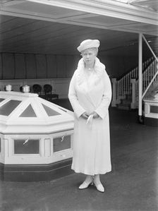 Queen Mary aboard HMY Victoria and Albert 1933. Creator: Kirk & Sons of Cowes