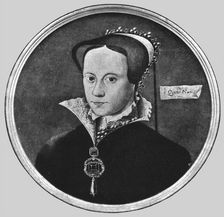 Queen Mary by Sir Anthony More; Exhibited at the Tudor Exhibition 1890. Creator: Unknown