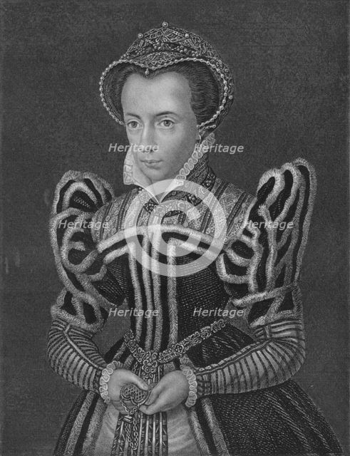 'Queen Mary', c1540, (early-mid 19th century).  Creator: Henry Thomas Ryall.