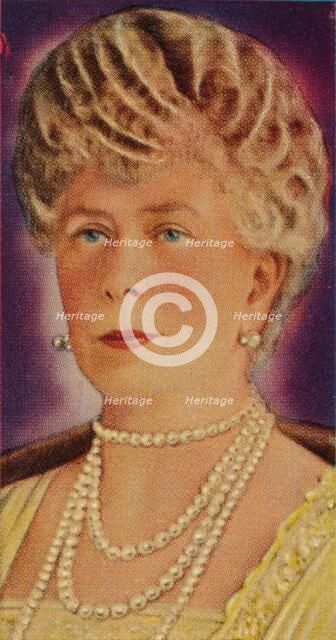 Queen Mary, consort of King George V, 1935. Artist: Unknown.