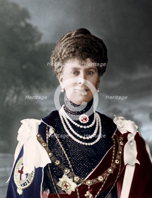 Queen Mary, consort of King George V of the United Kingdom, c1910s(?). Artist: Unknown.