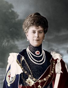 Queen Mary, consort of King George V of the United Kingdom, c1910s(?)