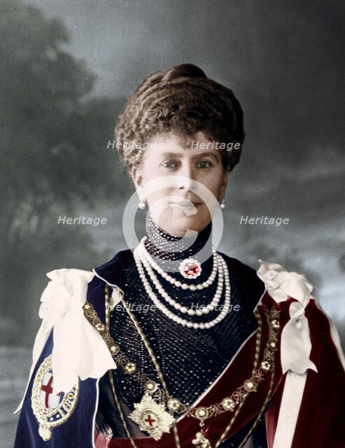 Queen Mary, consort of King George V of the United Kingdom, c1910s(?). Artist: Unknown.