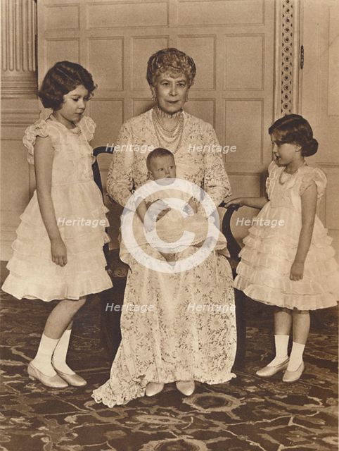 'Queen Mary-Grandmother', Sandringham, Jan 1936 (1937). Artist: Unknown.