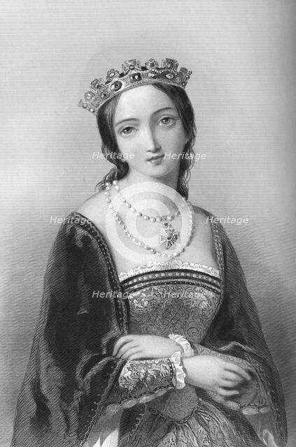 Queen Mary I (1516-1558), 1851.Artist: WH Egleton