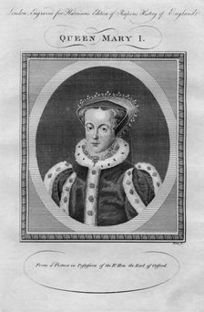 Queen Mary I, 1780s. Artist: Anon