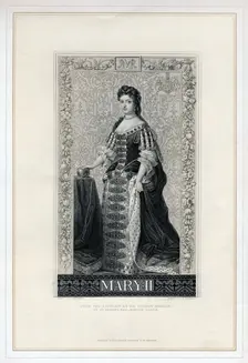 Queen Mary II.Artist: R Anderson
