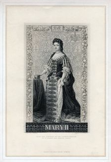 Queen Mary II.Artist: R Anderson