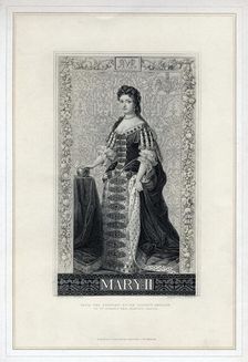 Queen Mary II.Artist: R Anderson