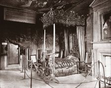 Queen Mary's Bedroom at Holyroodhouse, Edinburgh, Scotland, 1894. Creator: Unknown