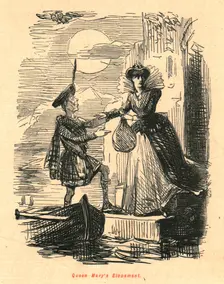 Queen Mary's Elopement 1897. Creator: John Leech