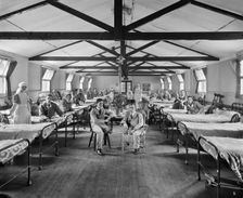 Queen Mary's Hospital, Roehampton, London, January 1918. Artist: H Bedford Lemere