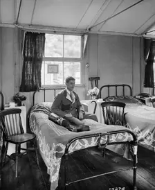 Queen Mary's Hospital, Roehampton, London, January 1918. Artist: H Bedford Lemere