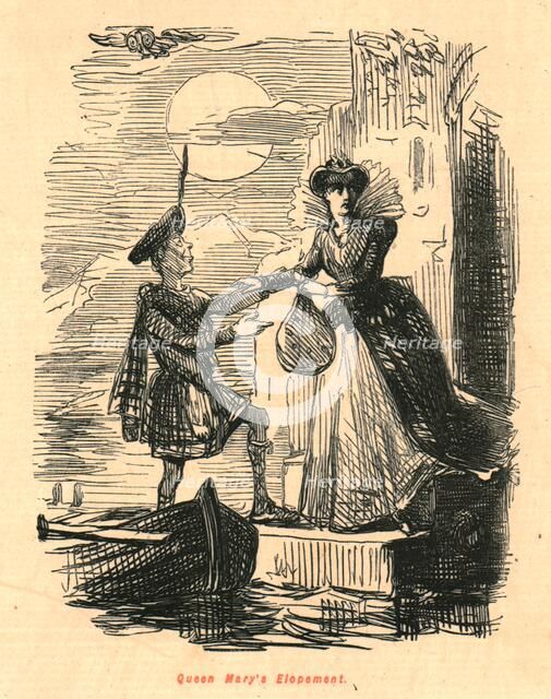 'Queen Mary's Elopement', 1897.  Creator: John Leech.
