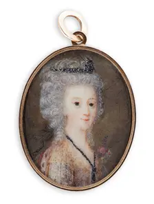 Queen Sofia Magdalena, 1790. Creator: Anton Ulrik Berndes