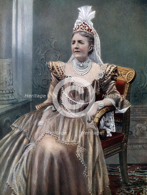 Queen Sophia of Sweden, late 19th-early 20th century. Artist: Unknown