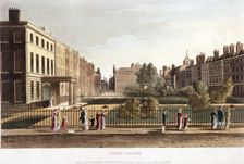 Queen Square, Holborn, London, 1812. Artist: Anon