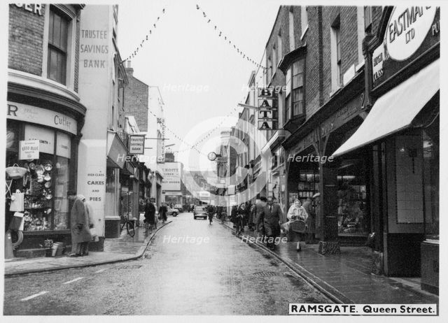 Queen Street, Ramsgate, Thanet, Kent, c1945-c1965. Creator: John Pennycuick.