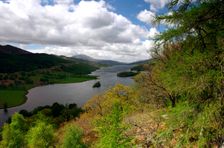 Queen's View, Loch Tummel, Perth and Kinross, Scotland. Creator: Peter Thompson
