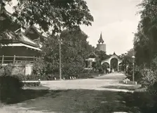 Queen's Watch Tower, the Palace, Mandalay 1900. Creator: Unknown