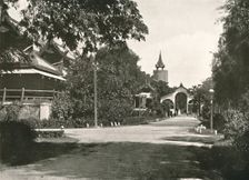 Queen's Watch Tower, the Palace, Mandalay 1900. Creator: Unknown