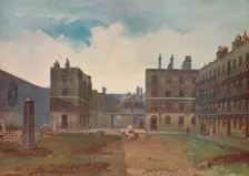 Queen's Bench Prison - The Prisoner's Yard Borough High Street, Southwark, London, 1879 (1926) Artist: John Crowther