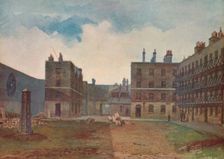 Queen's Bench Prison - The Prisoner's Yard Borough High Street, Southwark, London, 1879 (1926) Artist: John Crowther