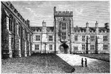 Queen's College, Cork, 1900.Artist: W Lawrence