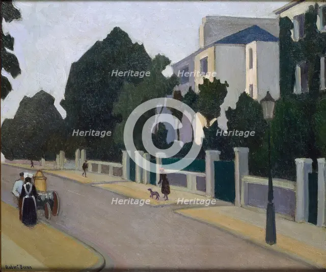 Queen's Grove, St John's Wood, 1918. Artist: Robert Polhill Bevan.