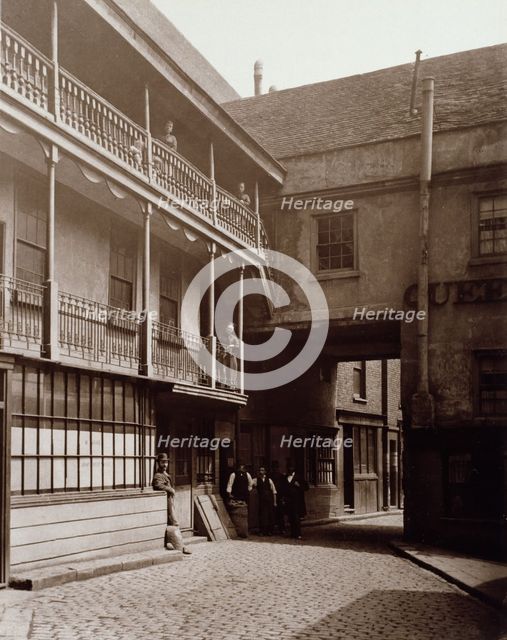 Queen's Head Inn Yard, c1881. Creator: Henry Dixon & Son.