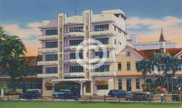 'Queen's Park Hotel, Port of Spain, Trinidad, B.W.I.', c1940s.', c1940s. Creator: Unknown.
