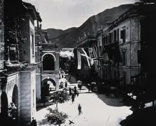 Queen's road, Hong Kong, 1981 (from negative of c1869). Creator: John Thomson