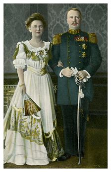 Queen Wilhelmina and Prince Henry of the Netherlands, c1900s-c1910s(?)
