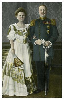 Queen Wilhelmina and Prince Henry of the Netherlands, c1900s-c1910s(?)