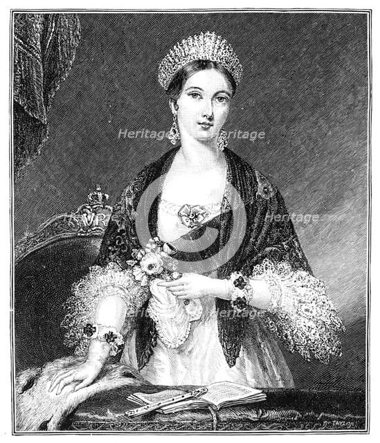 Queen Victoria, (1819-1901), 19th century. Artist: Taylor