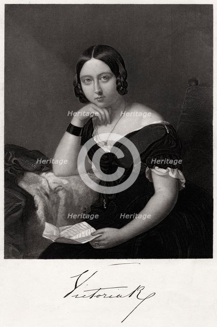 'Queen Victoria', 19th century. Artist: H Robinson