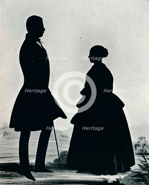 'Queen Victoria and Lord Melbourne', 1911. Artist: George Atkinson.